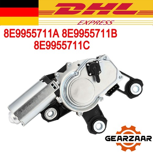 Wischermotor Hinten Kompatibel A3 8P A4 A6 Q5 Q7 8E9955711 Heckscheibenwischermotor Für Audi A3 A4 A6 Q5 Q7 – Kompatibel Mit 8E9955711A Audi A4 B6