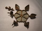 Antique Brass Spice, Kumkum  Box  India Hindue — photo 10