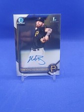 2022 Bowman Chrome Michael Burrows 1st Auto