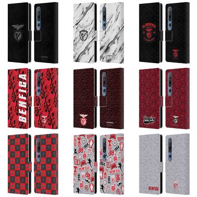 OFFICIAL S.L. BENFICA 2021/22 CREST LEATHER BOOK WALLET CASE FOR XIAOMI PHONES