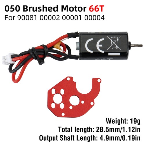 030 050 Brushed Motor Esc 88T 66T 50T For 1/24 RC Car Crawler Axial Scx24 - Picture 13 of 21