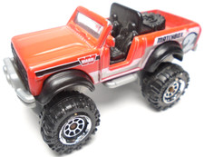 2020 MATCHBOX INTERNATIONAL SCOUT 4X4 WARN #2 RED 1:64 DIECAST 2 5/8" TRUCK