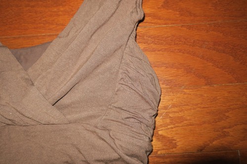 S ❤️ VICTORIA'S SECRET ❤️ 95% VISCOSE WIDE STRAP SUMMER T-SHIRT TEE BRA TOP 22" - Picture 3 of 7
