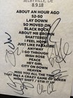O. A. R. Signed Set List The Just Like Paradise Tour Selbyville, De Framed 20x16 — photo 2