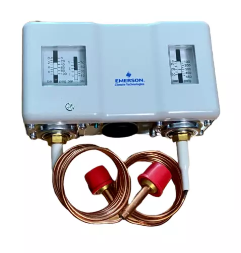 Emerson Climate Technologies Dual Flow Pressure Control Switch PS2-M7K
