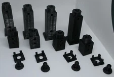 4x Egg Crate Frag Rack Legs 3D Printed in PETG Set 4 of each