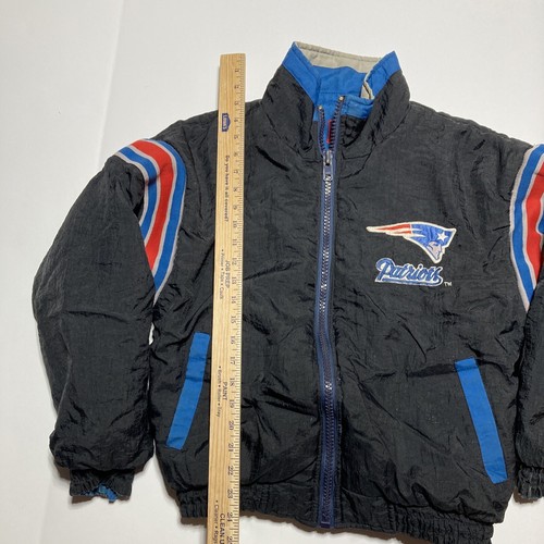 Vintage New England Patriots Pro Spieler Wendejacke 90er NFL Jugend 16-18 - Bild 7 von 16