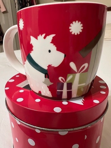 John Lewis Westie gift mug in a tin - Picture 12 of 15
