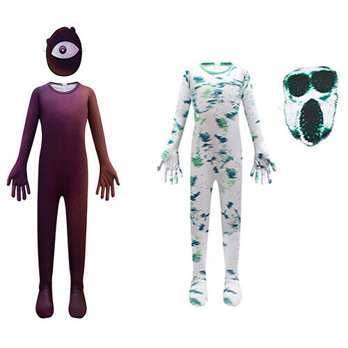 Roblox Doors Figure Seek Costume Kids Boys Jumpsuit Halloween