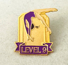 NEW GYMNASTICS Lapel Pin LEVEL 9