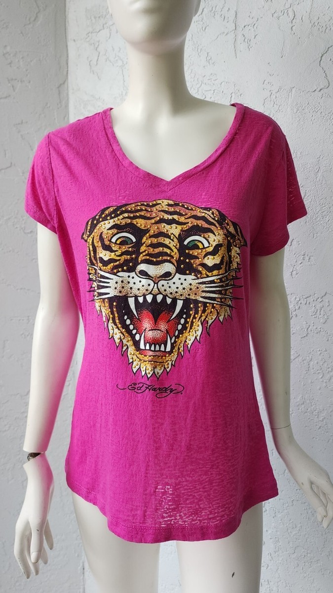 Ed Hardy TRUE LOVE VネックTシャツ XS $_57.JPG?set_id=880000500F