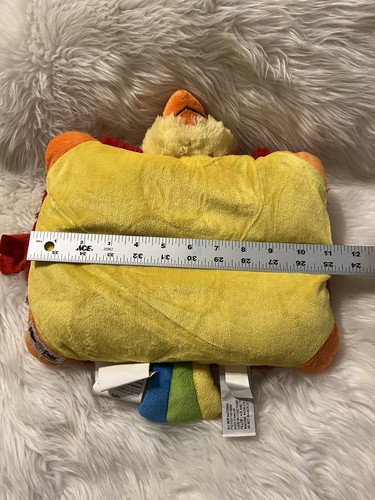 Tropischer Papagei Kissen Haustier roter Vogel 11 Zoll mehrfarbig Plüschtier Stofftier Spielzeug - Bild 14 von 20