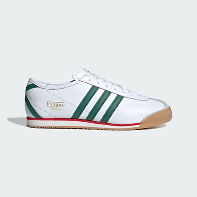 adidas Originals Italia 70s in White and Green All Sizes Limited Stock