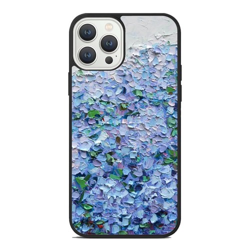 Plastic TPU Cover For iPhone SE XS XR Max 5 6 7 8 Plus Nantucket Hydrangeas blue - Picture 4 of 25
