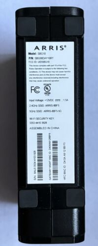 ARRIS SURFboard SBG10 DOCSIS 3.0 16 x 4 Gigabit Cable Modem & AC1600 Wi-Fi - Picture 2 of 4