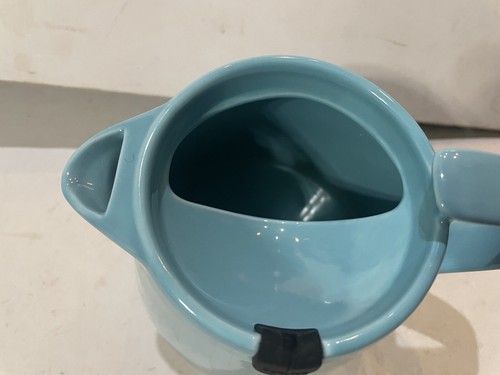 FORLIFE Teabag Teapot 12-Ounce Turquoise Teal With Teabag Rest Contemporary EUC - Picture 4 of 12