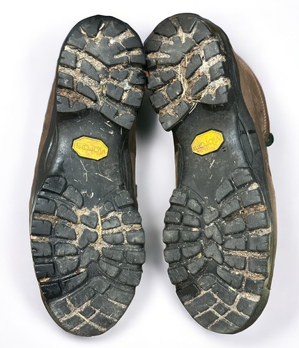 EMS Eastern Mountain Sports Italian Leather Hiking Trekking Boots Men's US 11.5 - Picture 5 of 7