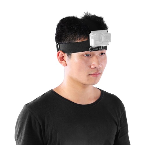 Head Mount Bundle For Action Sport Camera Camera Headband Camera Head Strap - Picture 10 of 12