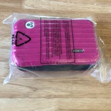 Rimowa Thai Airways First Class Travel Amenity Kit Pouch Hard Case Pink Limited