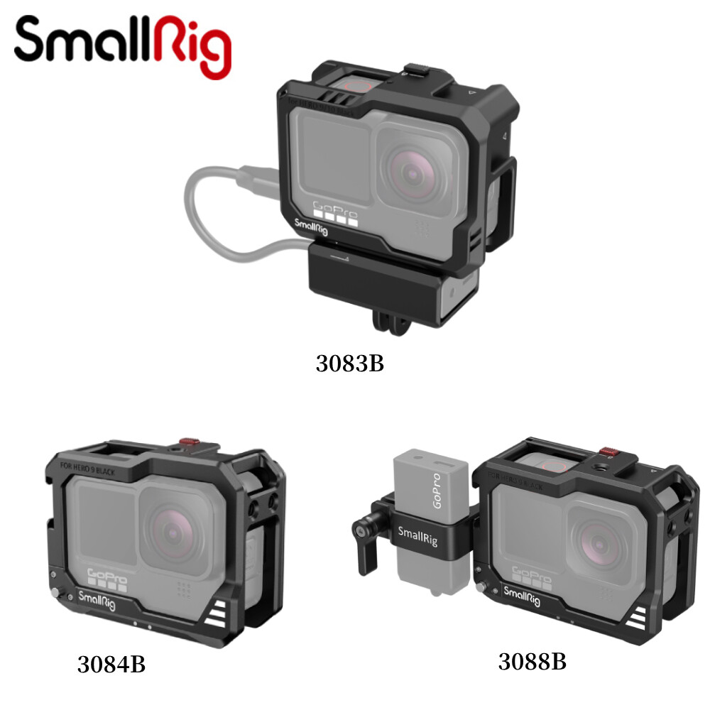 SmallRig Mini Cage Form-fitting for GoPro Hero 9 Black Vlog SmallRig Mini Cage Form-fitting for GoPro Hero 9 Black Vlog
