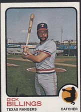 1973 TOPPS BASEBALL DICK BILLINGS #94 RANGERS EX+ *55787
