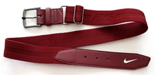Nike Baseball Belt 3.0 Adult Adjustable 28"-43" Team Red/White