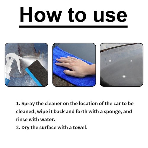 Car Rust Removal Spray, Car Iron Remover Spray,Iron Powder Remover for Car C|NEW - Picture 11 of 11
