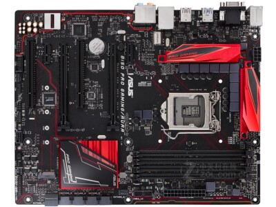 For ASUS B150 PRO GAMING/AURA motherboard LGA1151 DDR4 64G VGA+HDMI ATX Tested