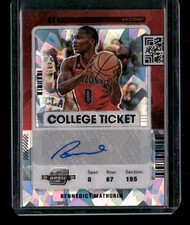 2022 Chronicles Draft Bennedict Mathurin Contenders Opti Cracked Ice Auto /22