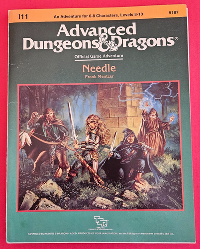 Needle Adventure Module I11 #9187 - Advanced Dungeons & Dragons - 1987 - Picture 1 of 10