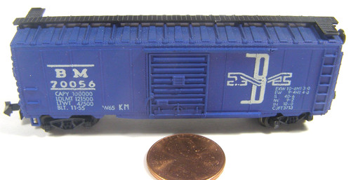 Coche de caja Trix escala N modelo RR #20056 BM Austria azul C7D | Zustand: Used