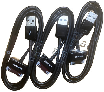 (Bulk Lot of 3pcs) Samsung USB to 30 Pin Charger Cable OEM for Galaxy TAB