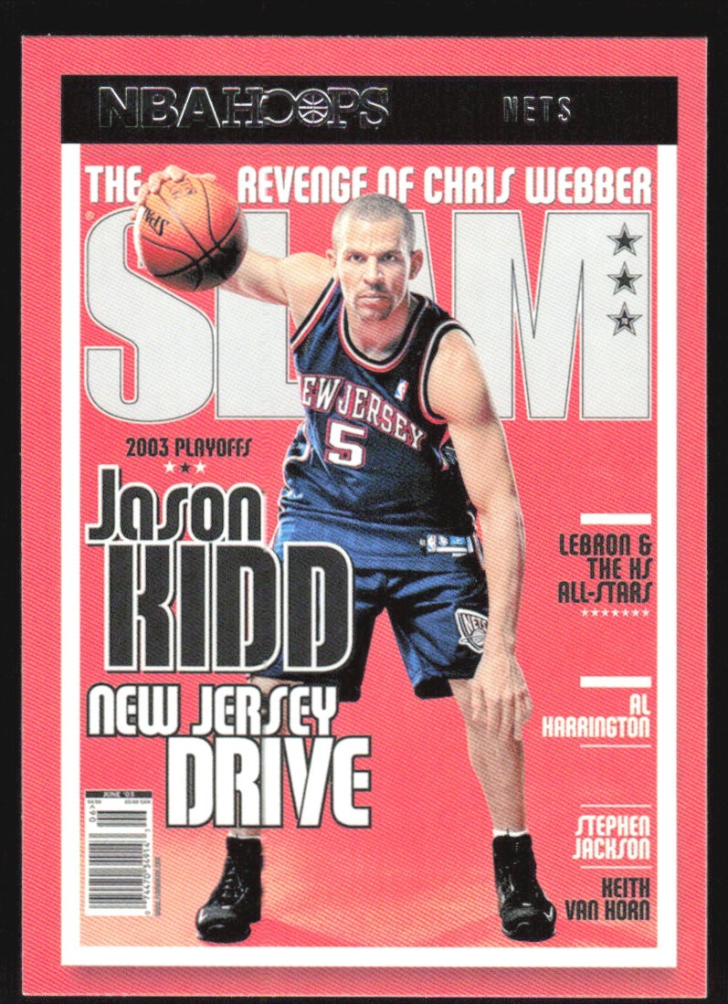 2021-22 NBA Hoops Slam Jason Kidd #70 New Jersey Nets