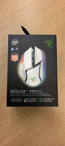 Razer Basilisk V3 Pro Gaming Mouse - White (RZ01-04620200-R3U1)