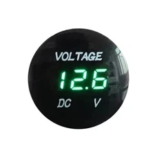 Digital Voltage Volt Meter with Ambient Temperature -20-60(℃) for Motorclycle