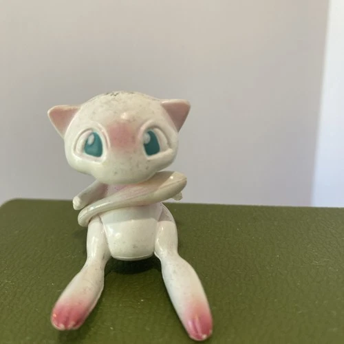 Vintage Pokemon TOMY Figure Mew Toy Plastic CRGF Pocket Monsters Nintendo 90s
