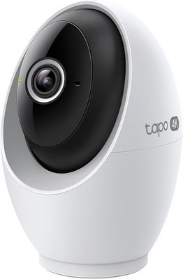 Tapo C260 4K 8MP Überwachungskamera Innen 360°, Lokale KI-Erkennung, Physischer