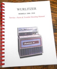 Manuale jukebox Wurlitzer modello 3300/3310