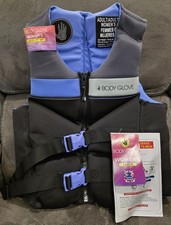 Body Glove Women's PFD USCG Zip EVO-PRENE Life Jacket Large 37-41" Brand New