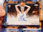 2026 Topps Chrome Liam McNeeley Rookie Autograph #15/15 Charlotte Hornets