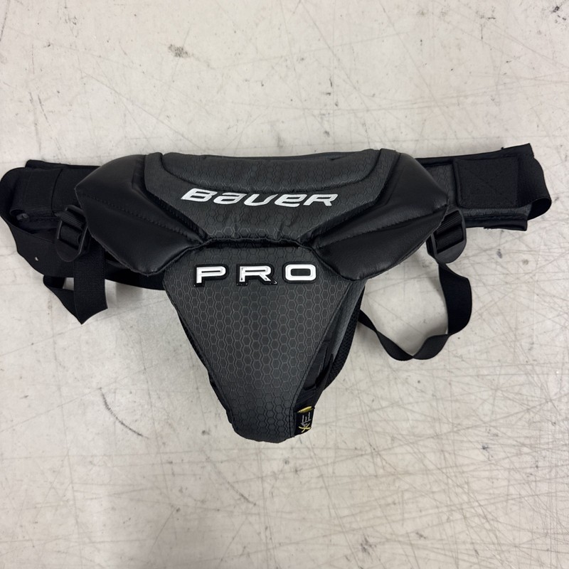 BAUER PRO ice HOCKEY GOALIE CUP JOCK Protector Double cup padding