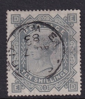 GB Q.V SG128 10/ GREENISH GREY good used CDS