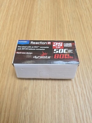 Dynamite 7,4V 800mAh 2S 50c Reaction2 LiPo Akku DYNB825H2 EC2 Stecker