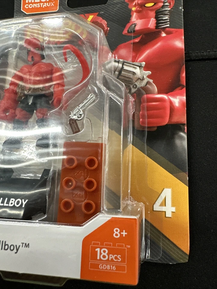 Mega Construx Heroes Series 4 HELLBOY NIP GDB16 - Image 3 of 4