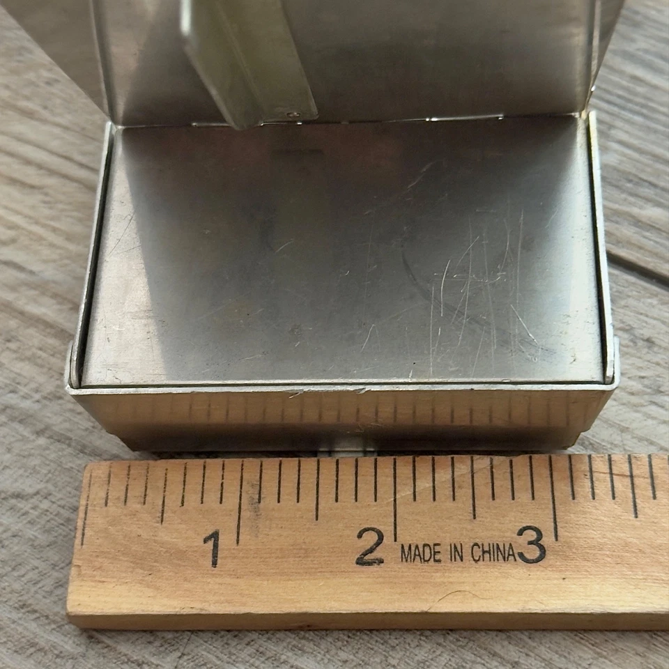 Passap M-201 Speed-O-Knit máquina de tricô peça ferramenta gaveta verde martelado - Imagem 4 de 4