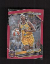 2025 Panini Prizm WNBA #136 Shey Peddy Red Prizms #/299