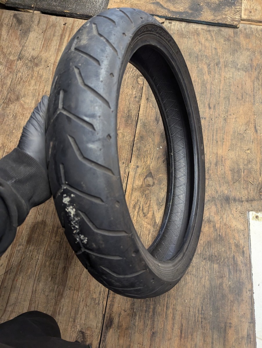 Dunlop D408F 130/60B19 Harley Davidson mh mt d 408 front tire 140