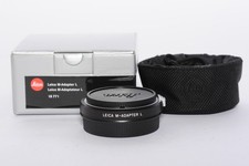  BRAND NEW Leica M-Adapter L Black 18771 for M Lenses on TL/CL/SL2/SL3 Cameras