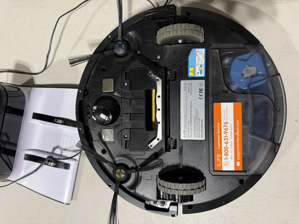 ILIFE V8s Robot Aspirador Fregona Combo Carga Automática Inteligente Limpieza de Suelos Foto 3 de 4