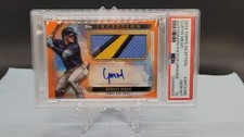 2024 Topps Inception Curtis Mead RC RPA AUTO ORANGE /10 PSA 10 POP 1